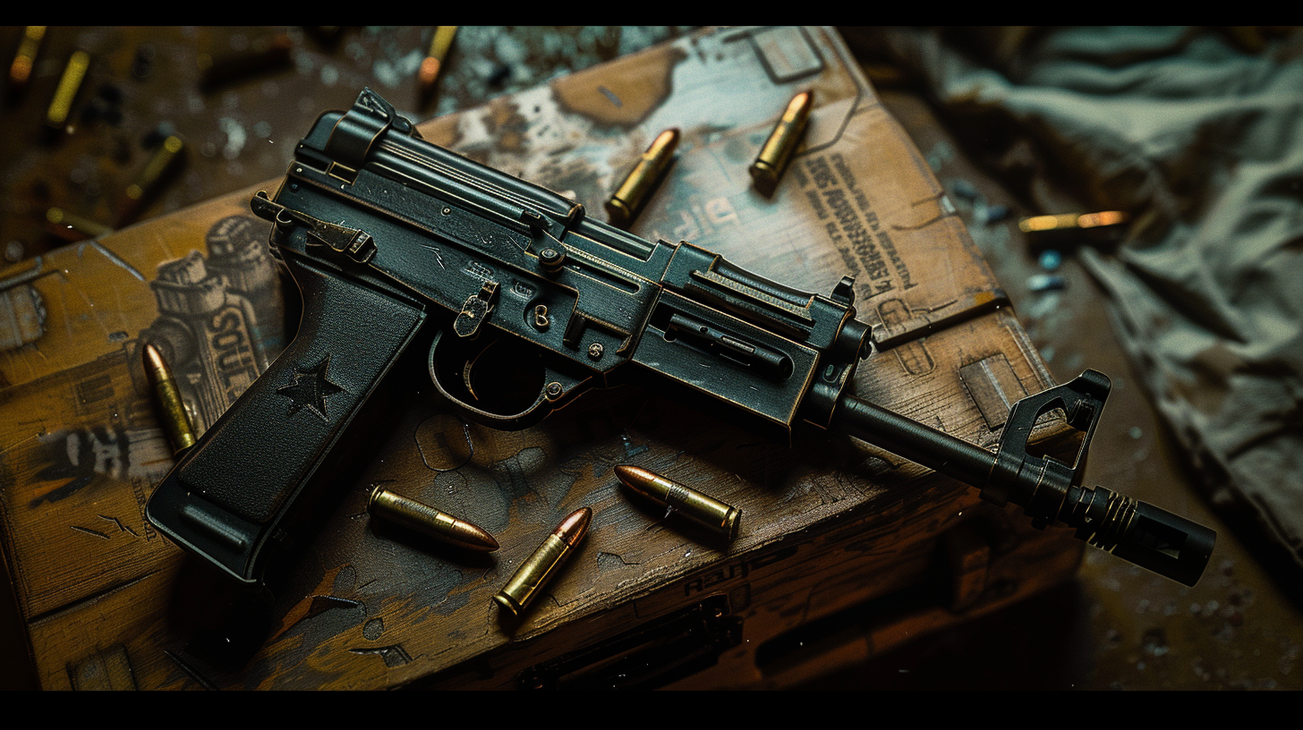 zeka_l_a_submachine_gun_laying_on_a_ammo_box_cinematic_lighti_03eba2c9-1fd5-4f95-a88d-120bc1fc46da_2 zeka_l_a_submachine_gun_laying_on_a_ammo_box_cinematic_lighti_03eba2c9-1fd5-4f95-a88d-120bc1fc46da_2
