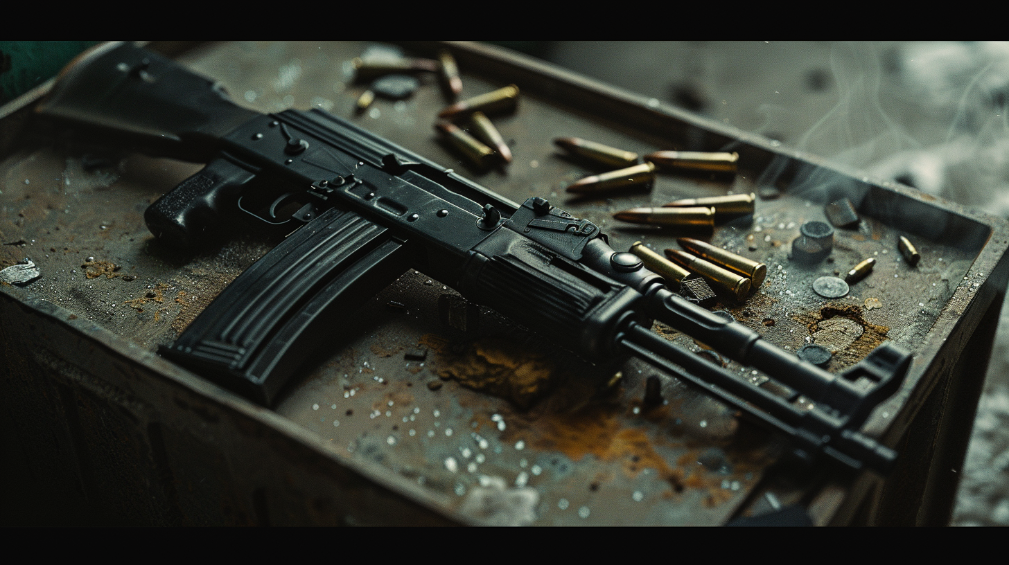 zeka_l_a_submachine_gun_laying_on_a_ammo_box_cinematic_lighti_03eba2c9-1fd5-4f95-a88d-120bc1fc46da_3 zeka_l_a_submachine_gun_laying_on_a_ammo_box_cinematic_lighti_03eba2c9-1fd5-4f95-a88d-120bc1fc46da_3