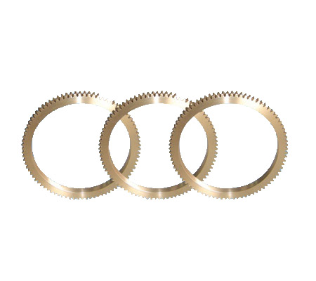 Wear-resistant copper gear