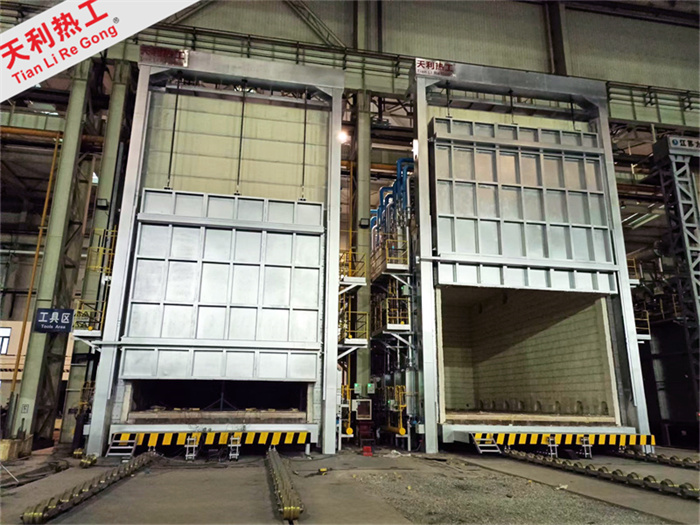 温控节能型全纤维台车回火炉