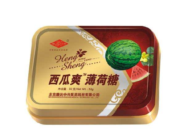 西瓜爽薄荷糖