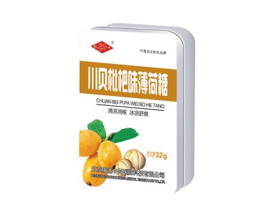 川贝枇杷味薄荷糖片