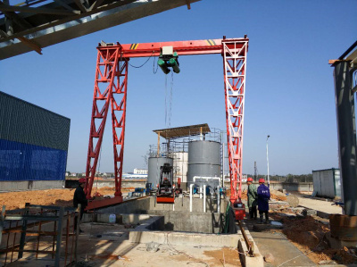 污水處理行車抓斗