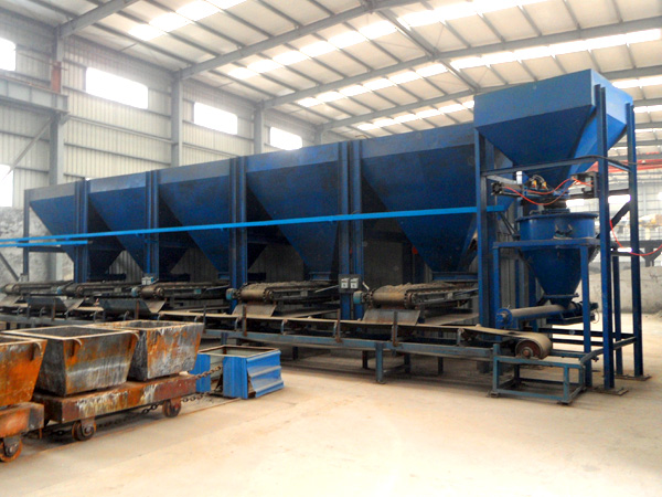 多种物料配料系统组合