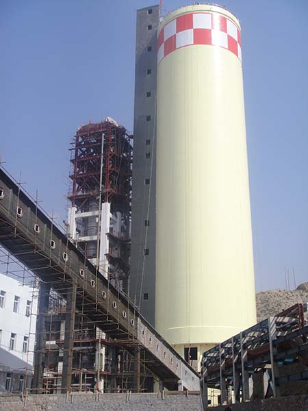 甘肃刘化集团30万吨年尿素装置建筑防腐