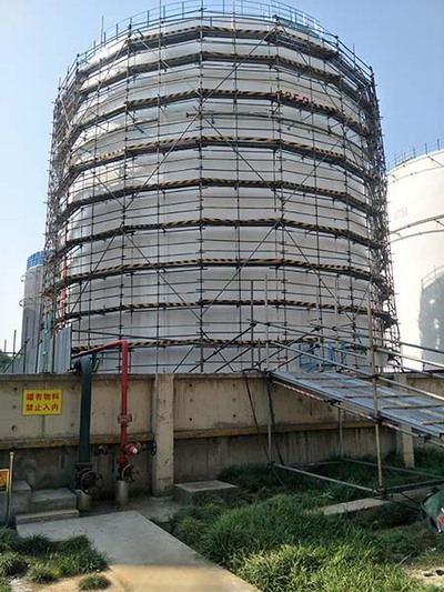 高桥石化油罐防腐