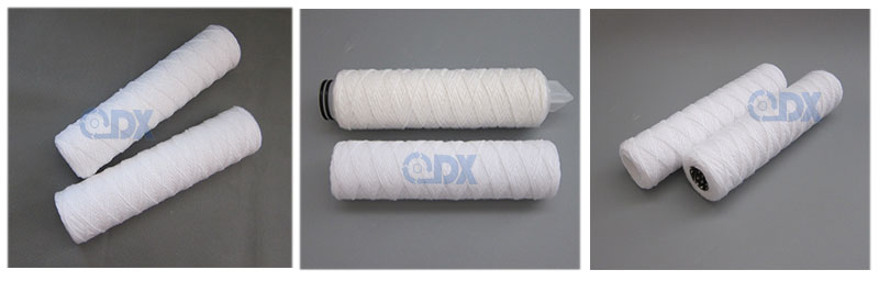 不銹鋼骨架脫脂棉線繞濾芯