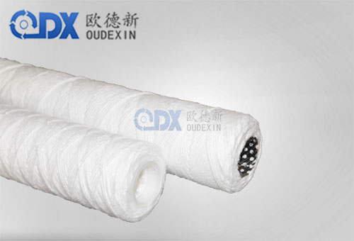 不銹鋼骨架脫脂棉線繞濾芯