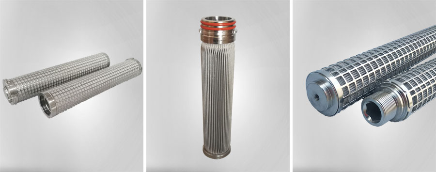 烧结毡折叠滤芯