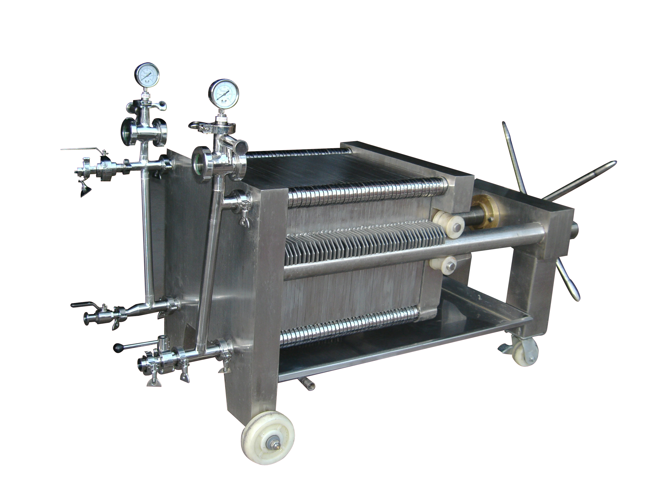 21片--41片板框精滤机（手动式）400x400型