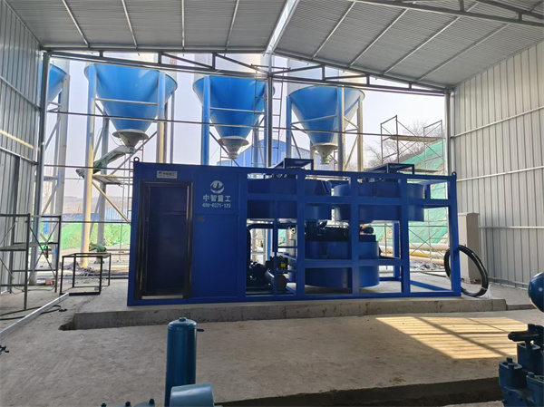 林州全自动制浆站客户现场