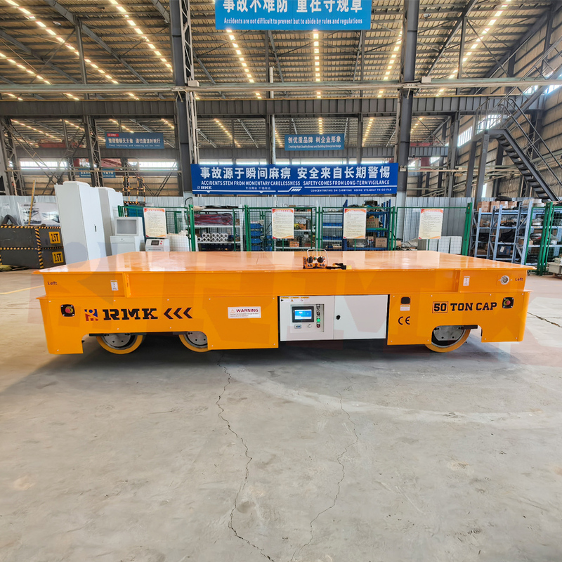 50吨模具运输重载遥控无轨车