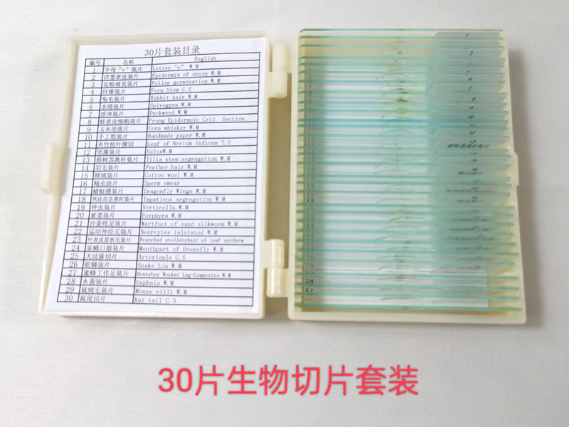 30片生物切片套装