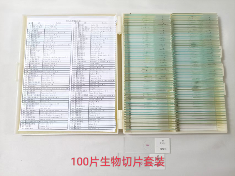 100片生物切片套装