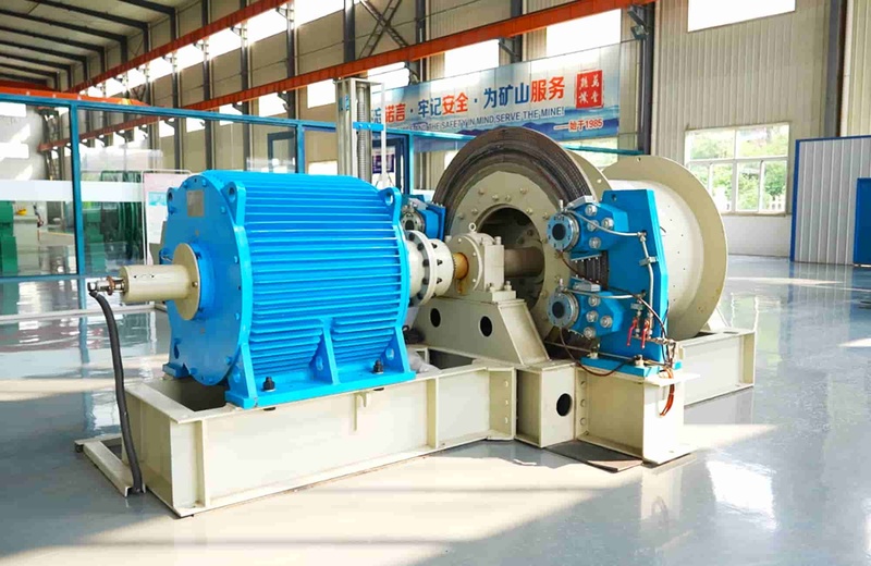 JTP-1.6×1.2PYC永磁电机直联式提升绞车
