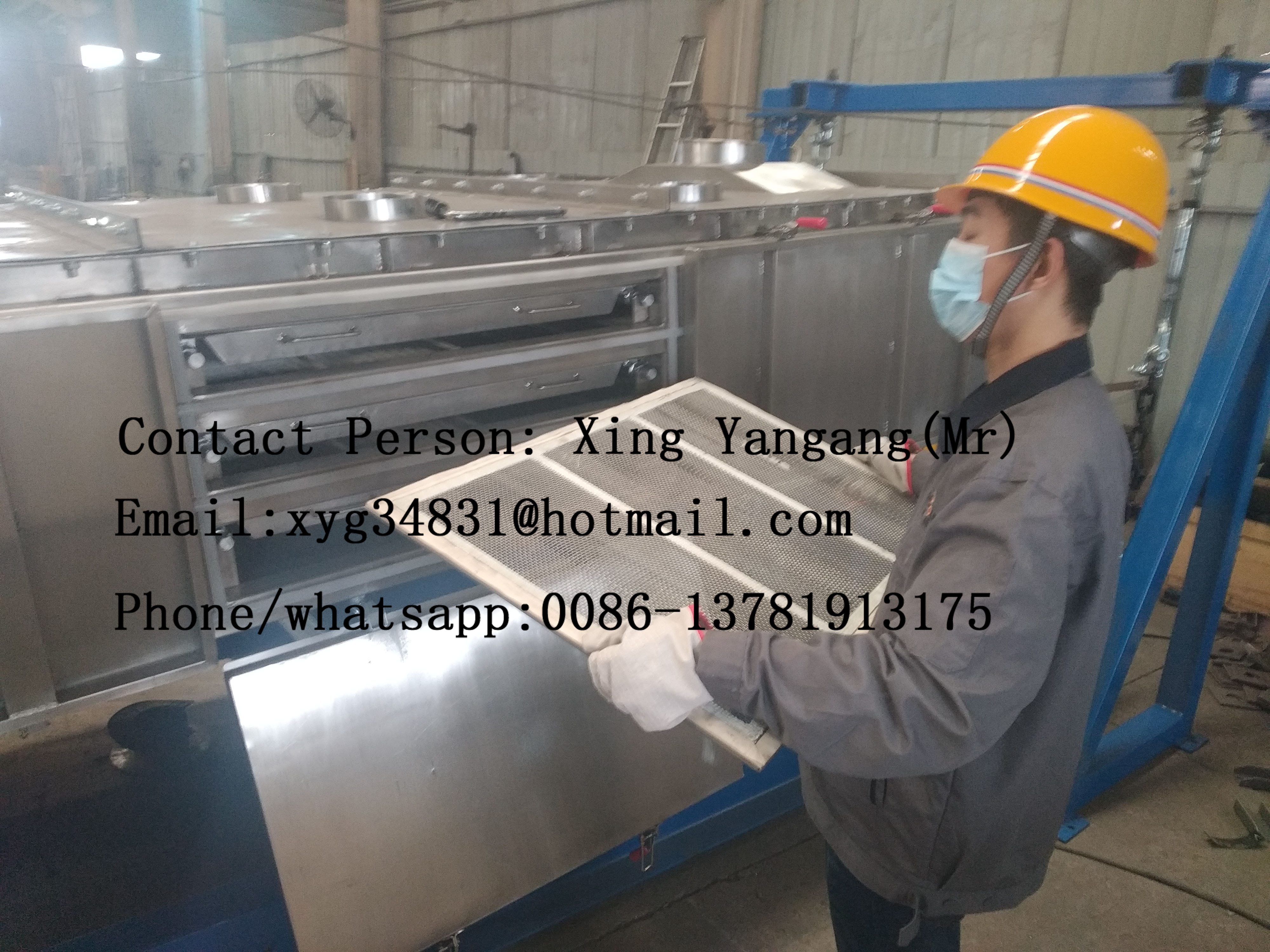 Side Access Doors Gyratory Screener Working at site