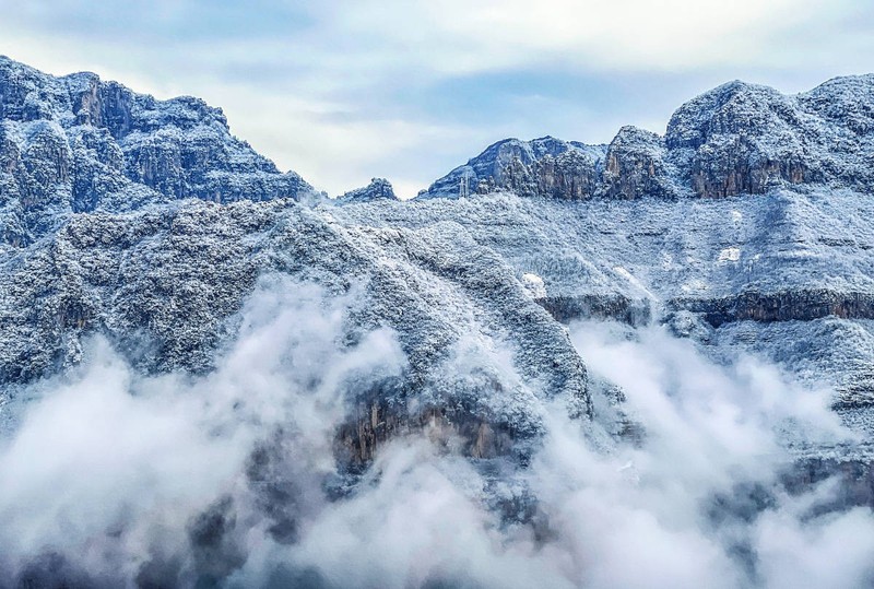 宝泉雪景