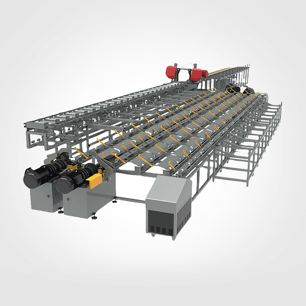 数控钢筋锯切套丝打磨生产线