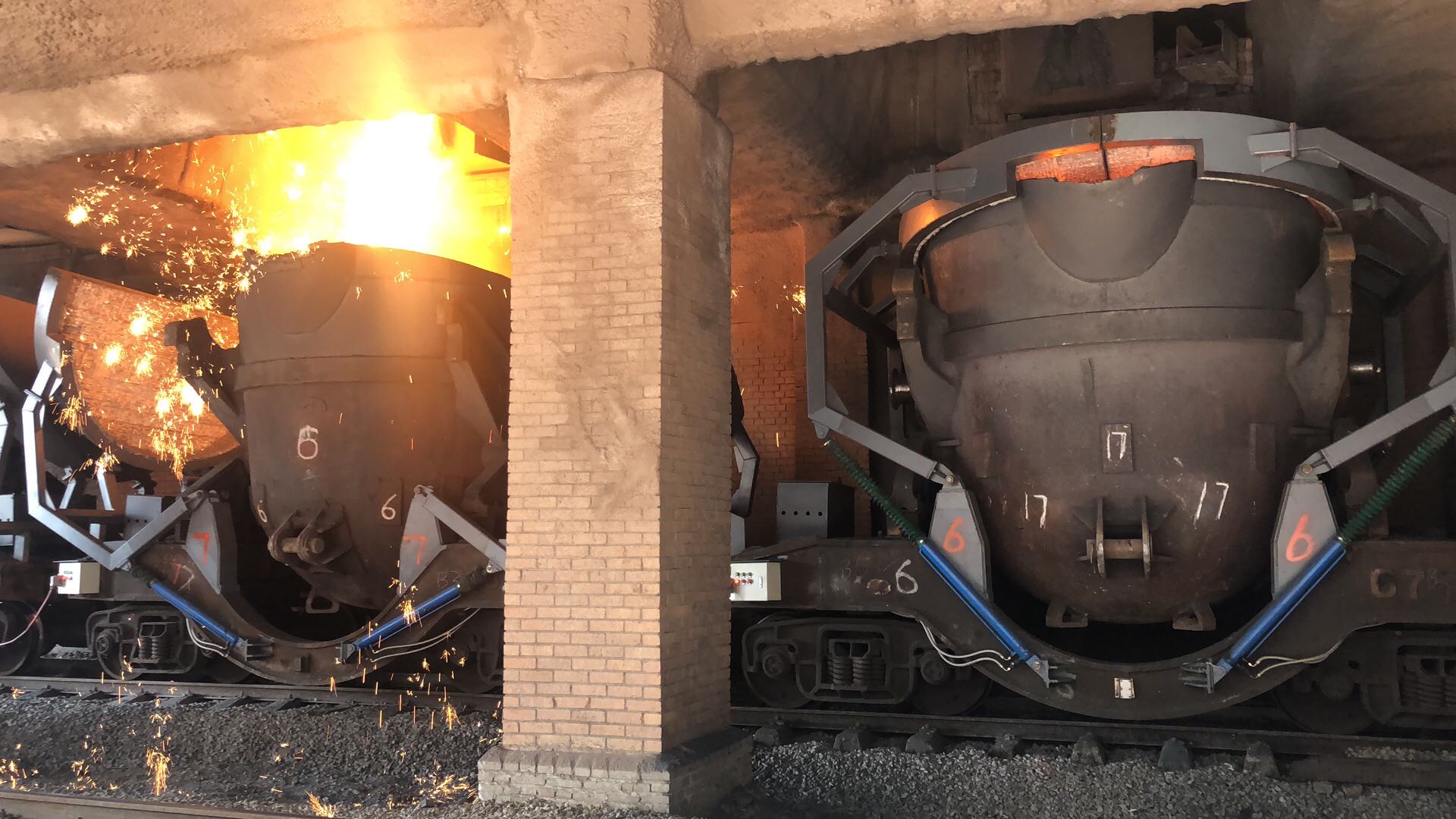 天创机械全氧燃烧废钢预热系统