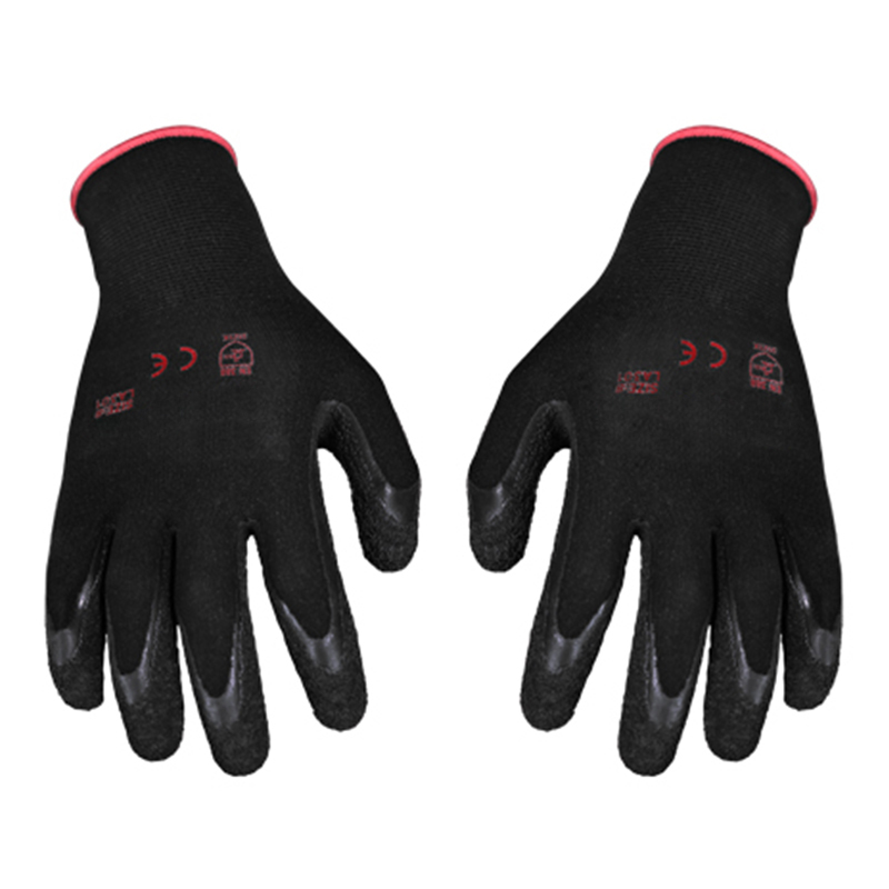 8-inch Latex Textured Gloves LA301