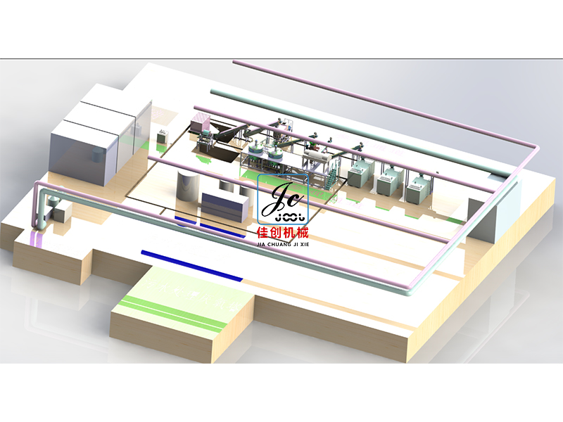 餐厨3D示意图