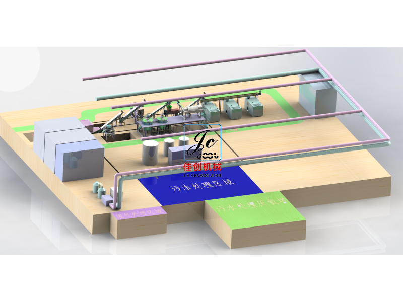 餐厨3D示意图