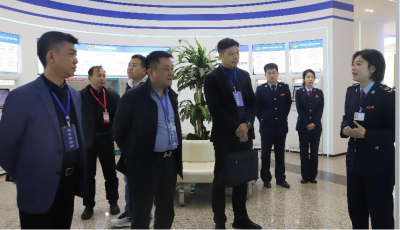 市营商环境特邀监督员王江伟赴红旗区税务局第一税务分局考察调研