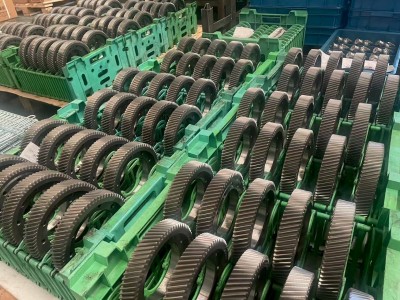 What equipment and processes are required for gear machining?