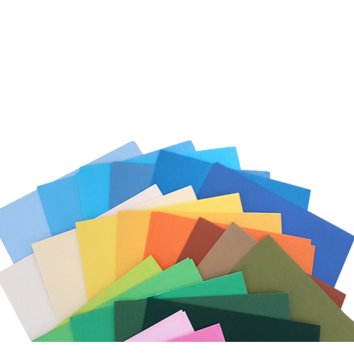 Colorful A4 paper