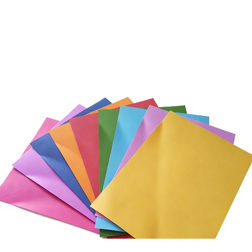 Colorful A4 paper