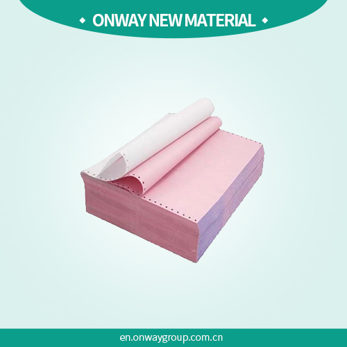 Carbonless copy paper is a special functional paper