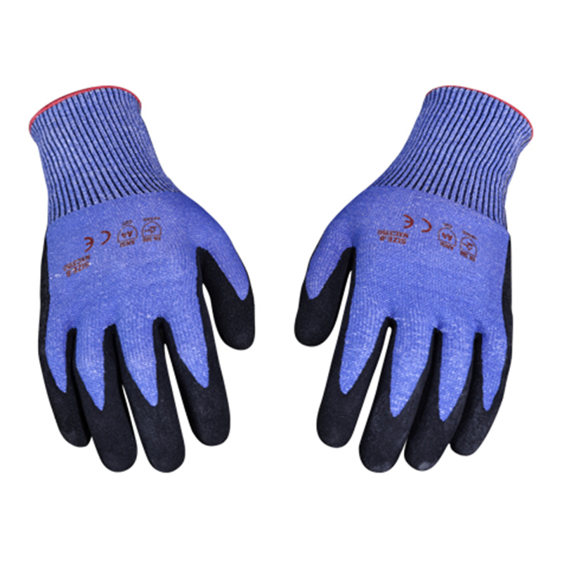 8-inch Nitrile Frosted Cut-Resistant Gloves NXC3150