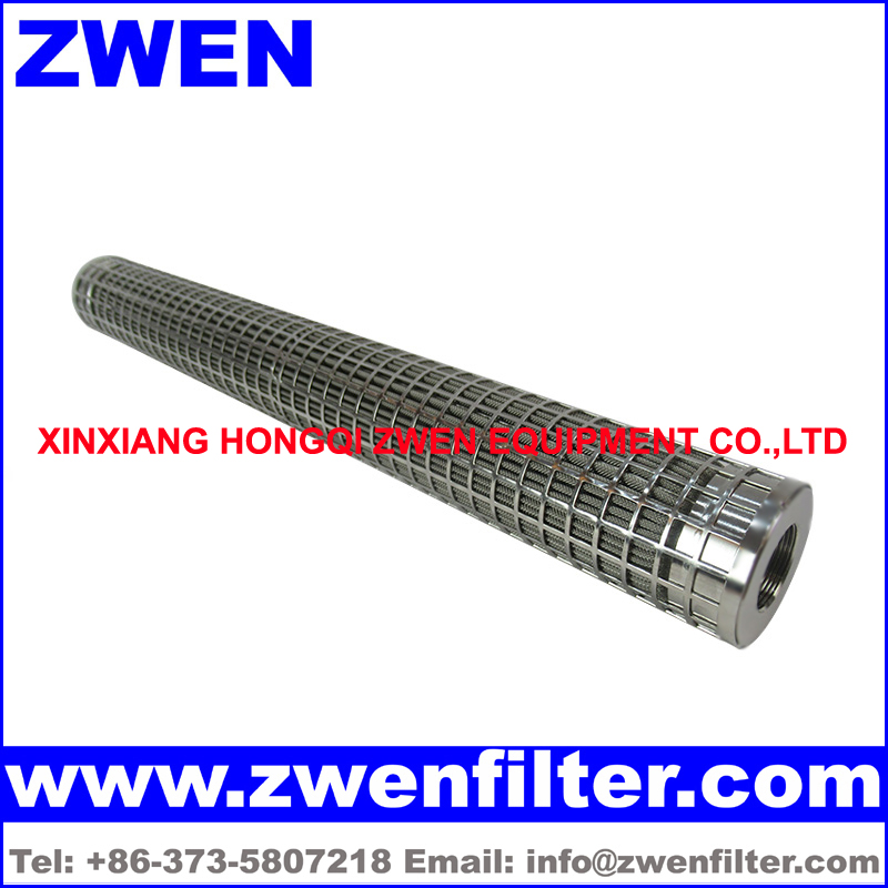Pleated Metal Filter Cartridge