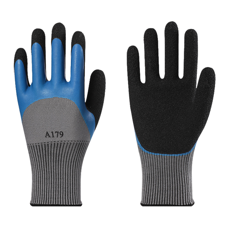 13-needle polyester latex gloves