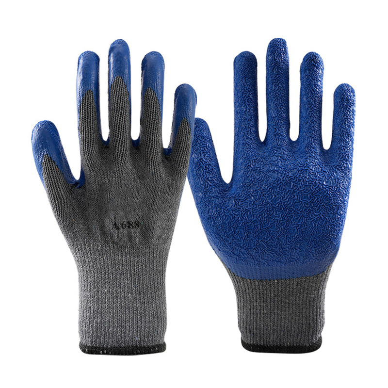 10-needle yarn natural latex gloves