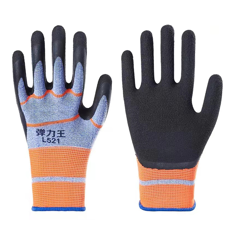 Spandex natural latex gloves