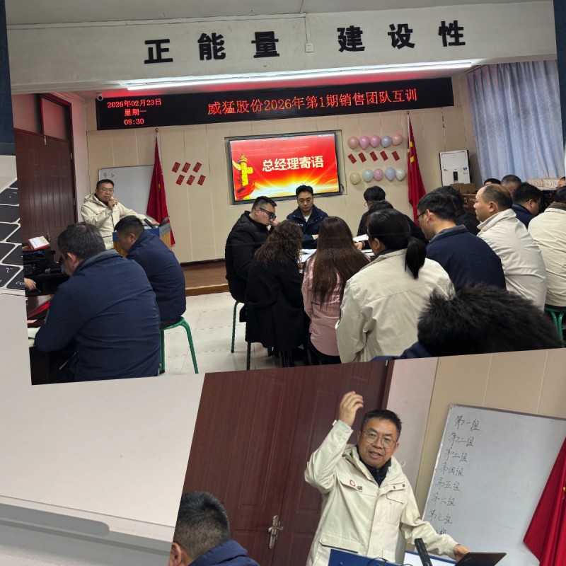 拥抱AI，智能驱动营销新局——记威猛股份2026年第1期销售团队互训