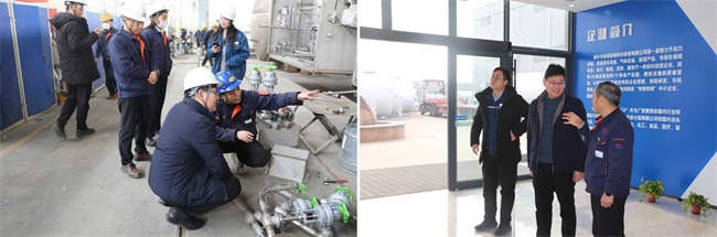 河南电力职业培训学校代表深入了解技术