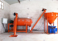 Manually Dry Mortar Line
