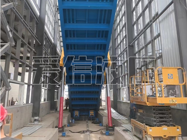 双杠后翻式卸车机