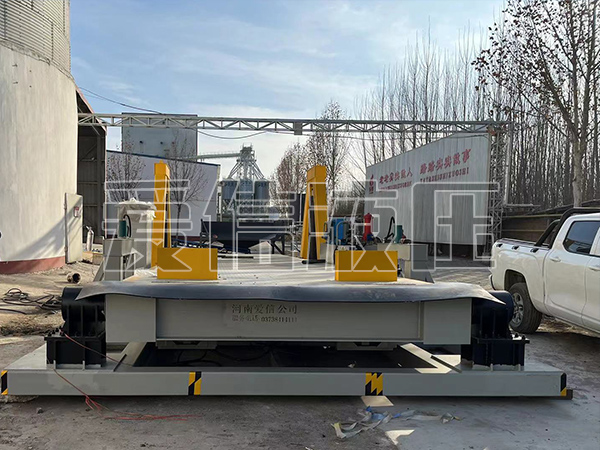 液压翻板卸车机